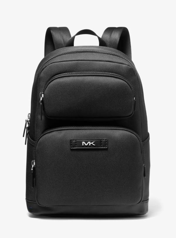 Panske Batohy Michael Kors Kent Woven Čierne - Tasky Michael Kors Nejlevnejsi | MSKYQ-8524